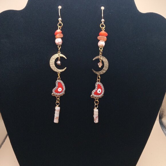 Ten Toes Down Dangle Earrings - Picture 1 of 12